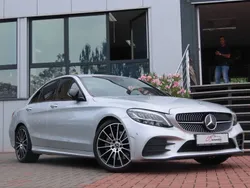 Iridium silber metallic Gebraucht 2019 Mercedes C300 AMG line Limousine | 31.900 € (Guter Preis)