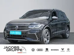Schwarz Gebraucht 2022 VW Tiguan Allspace R-line SUV | 39.880 € (Teuer)