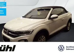 Pure white Gebraucht 2024 VW T-Roc Cabriolet Style Cabrio | 24.980 € (Superpreis)