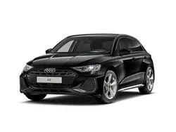 Schwarz Gebraucht 2025 Audi A3 Sportback S-Line Limousine | 35.990 € (Fairer Preis)