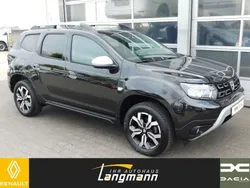 Schwarz perlmuttschwarz met (schwarz) metallic Gebraucht 2021 Dacia Duster Prestige SUV | 15.990 € (Fairer Preis)