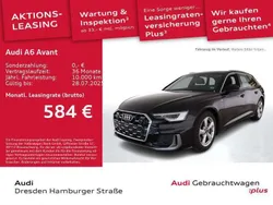 Mythosschwarz metallic Gebraucht 2024 Audi A6 S-Line Kombi | 60.490 €