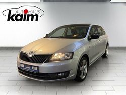 Brillantsilber metallic (metallic) Gebraucht 2014 Skoda Rapid Ambition Limousine | 9.499 € (Fairer Preis)