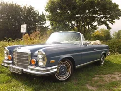 Blau Gebraucht 1970 Mercedes 280 SE Cabrio | 179.500 €