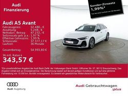 Gletscherweiß metallic Neu 2025 Audi A5 Ambiente Kombi | 52.480 € (Fairer Preis)