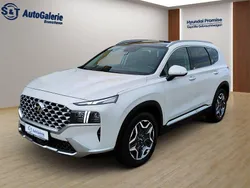 Glacier white Gebraucht 2021 Hyundai Santa Fe Prime SUV | 33.990 € (Fairer Preis)