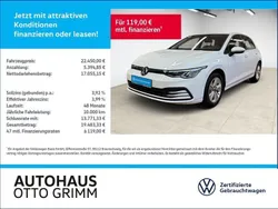 Pure white Gebraucht 2024 VW Golf VIII Life Limousine | 22.450 € (Guter Preis)