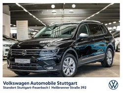 Schwarz Gebraucht 2021 VW Tiguan Allspace Highline SUV | 32.930 € (Fairer Preis)