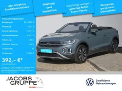 Blau Gebraucht 2024 VW T-Roc Cabriolet Move Cabrio | 34.390 € (Fairer Preis)