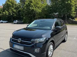 Schwarz Gebraucht 2021 VW T-Cross SUV | 16.100 € (Guter Preis)