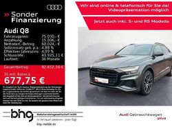 Grau Gebraucht 2022 Audi Q8 Competition SUV | 75.030 € (Etwas zu teuer)