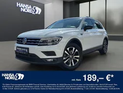 Weiss / pure white Gebraucht 2019 VW Tiguan IQ Drive SUV | 20.150 € (Superpreis)