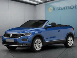 Blau Gebraucht 2021 VW T-Roc Cabriolet Cabrio | 23.899 € (Fairer Preis)