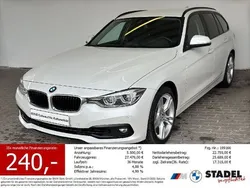Mineralweiß metallic Gebraucht 2018 BMW 330 Advantage Kombi | 22.379 € (Fairer Preis)