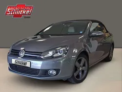 United grey / metallic Gebraucht 2014 VW Golf Cabriolet Cabrio | 7.440 € (Guter Preis)