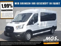 Frozen white Neu 2025 Ford Transit Trend Kombi | 47.600 €