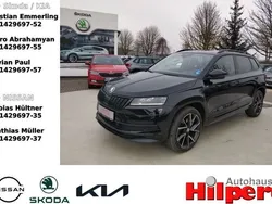 Schwarzmagic perleffekt (metallic) Gebraucht 2020 Skoda Karoq SportLine SUV | 27.940 € (Fairer Preis)