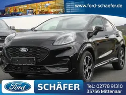 Obsidianschwarz metallic Neu 2024 Ford Puma ST-Line SUV | 28.790 € (Etwas zu teuer)