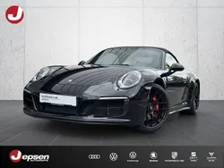 Tiefschwarzmetallic Gebraucht 2018 Porsche 911 Carrera GTS Cabrio | 124.900 € (Fairer Preis)