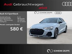Gletscherweiß metallic Gebraucht 2024 Audi A3 S-Line Limousine | 44.240 €