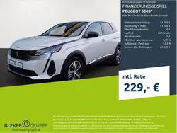Weiß Gebraucht 2022 Peugeot 3008 Allure SUV | 24.970 € (Fairer Preis)