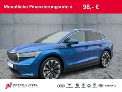 Blau Gebraucht 2021 Skoda Enyaq iV Suite SUV | 31.830 € (Guter Preis)
