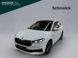 Moonweiß perleffekt met. Gebraucht 2024 Skoda Fabia Selection Limousine | 24.290 € (Fairer Preis)