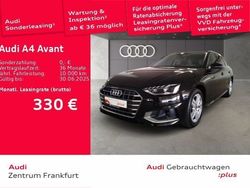 Mythosschwarz metallic Gebraucht 2024 Audi A4 Advanced Plus Kombi | 39.350 € (Teuer)