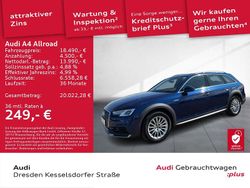 Scubablau metallic Gebraucht 2018 Audi A4 Allroad Design Kombi | 18.490 € (Superpreis)
