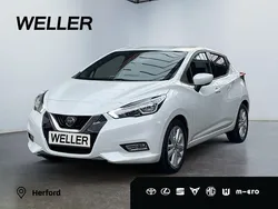 Weiss Gebraucht 2020 Nissan Micra N-Way Kleinwagen | 12.490 € (Fairer Preis)