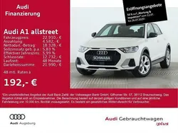 Cortinaweiß Gebraucht 2024 Audi A1 Basis Kleinwagen | 22.910 €