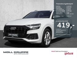 Gletscherweiss metallic Gebraucht 2022 Audi Q8 Ambiente SUV | 57.840 € (Superpreis)