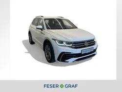 Weiß Gebraucht 2021 VW Tiguan R-line SUV | 31.440 € (Guter Preis)