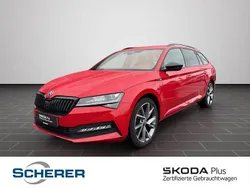 Velvetrot premium metallic (metallic) Gebraucht 2022 Skoda Superb SportLine Limousine | 31.900 € (Fairer Preis)