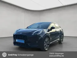 Agate black metallic Gebraucht 2024 Ford Puma ST-Line X SUV | 24.590 € (Guter Preis)