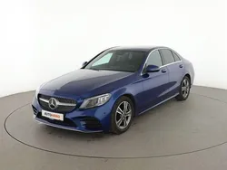 Blau Gebraucht 2019 Mercedes C300 AMG line Limousine | 27.460 € (Guter Preis)