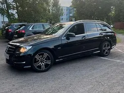 Schwarz Gebraucht 2014 Mercedes C220 AMG line Kombi | 11.900 € (Guter Preis)