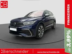 Blau Gebraucht 2022 VW Tiguan Allspace R-line SUV | 39.950 € (Etwas zu teuer)