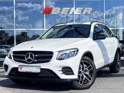 Weiß (polarweiss) Gebraucht 2018 Mercedes GLC220 AMG SUV | 29.390 € (Fairer Preis)