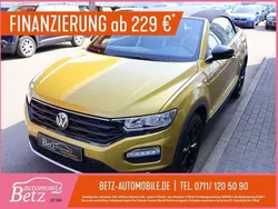 Gelb Gebraucht 2021 VW T-Roc Cabriolet Style Cabrio | 21.990 € (Fairer Preis)