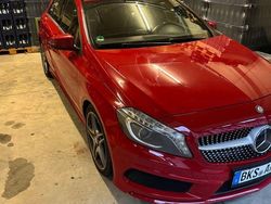 Rot Gebraucht 2015 Mercedes A180 AMG line Limousine | 11.300 € (Fairer Preis)