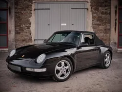 Schwarz Gebraucht 1995 Porsche 993 Cabrio | 65.000 €