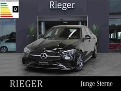 Schwarz Gebraucht 2024 Mercedes C220 AMG Limousine | 43.447 € (Fairer Preis)