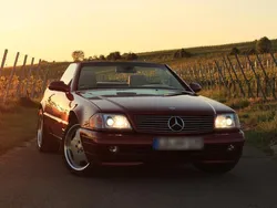 Rot Gebraucht 1999 Mercedes SL500 AMG Cabrio | 23.500 € (Superpreis)