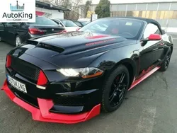 Schwarz metallic Gebraucht 2018 Ford Mustang Cabrio | 22.999 € (Superpreis)