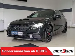 Schwarz Gebraucht 2019 Mercedes C200 AMG line Kombi | 23.980 € (Fairer Preis)