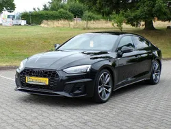 Mythosschwarz Gebraucht 2021 Audi A5 Sportback S-Line Coupé | 31.990 € (Guter Preis)