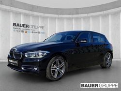 Schwarz Gebraucht 2016 BMW 118 Sport Line Kleinwagen | 16.530 € (Etwas zu teuer)
