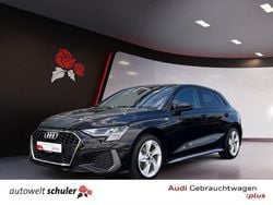 Mythosschwarz metallic Gebraucht 2024 Audi A3 S-Line Limousine | 27.690 € (Guter Preis)