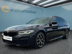 Schwarz Gebraucht 2022 BMW 530 M Sport Kombi | 45.699 € (Teuer)